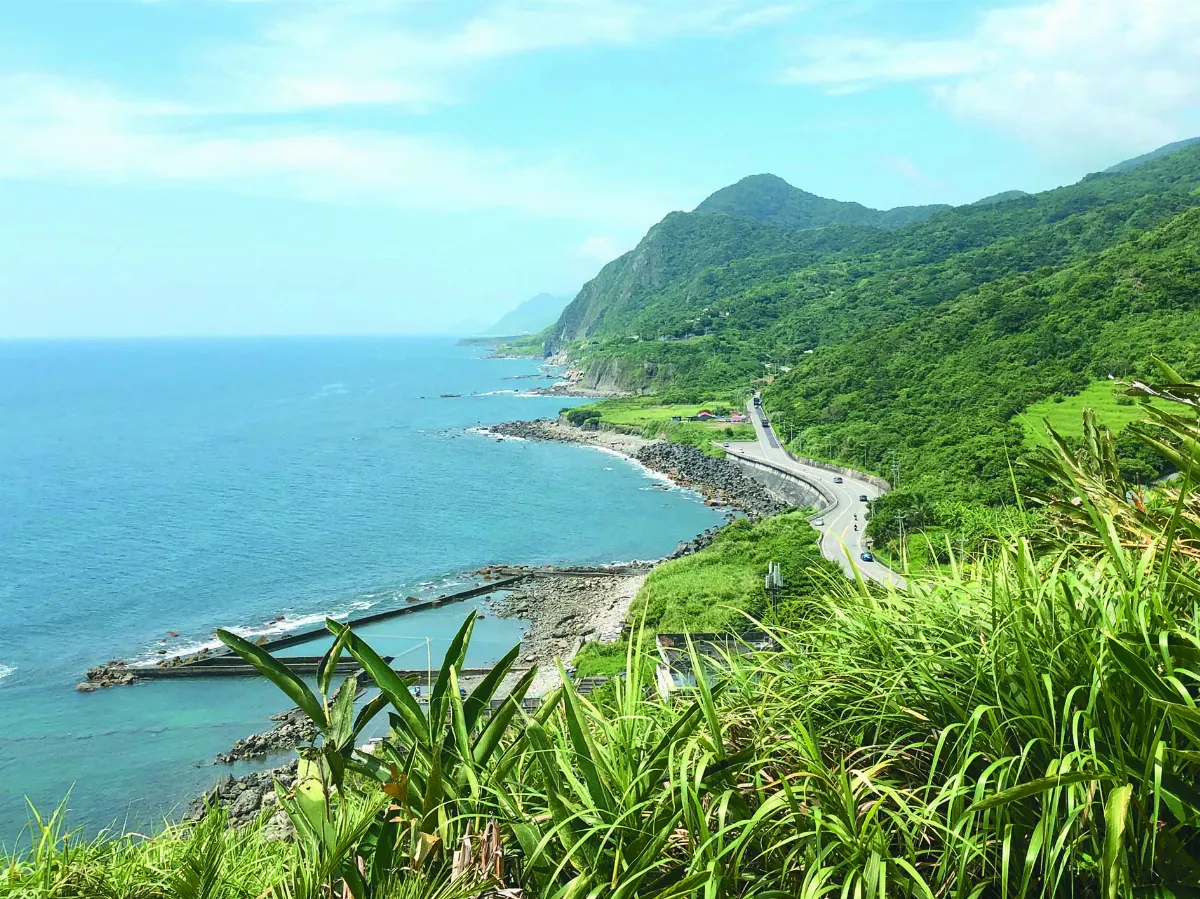 印象旅人 大石鼻山步道 山海連天