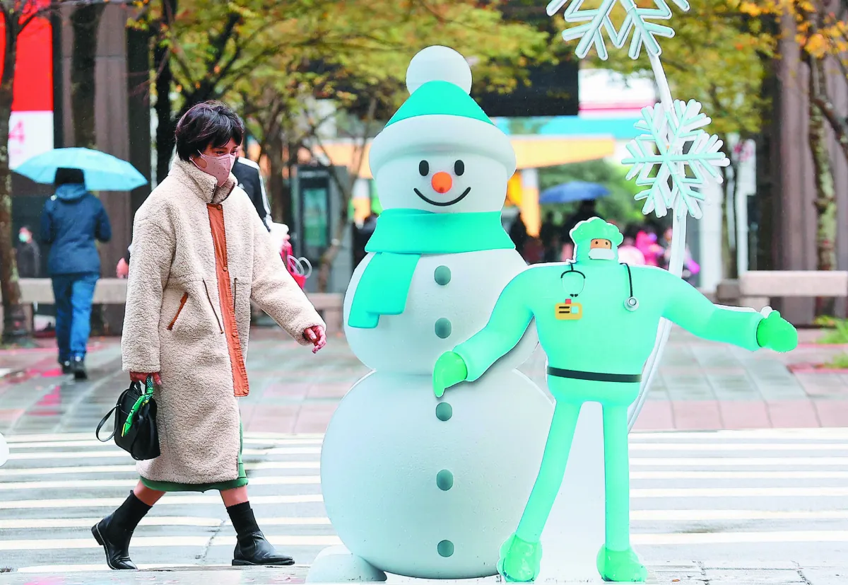 今恐冷破10℃  跨年冷颼颼