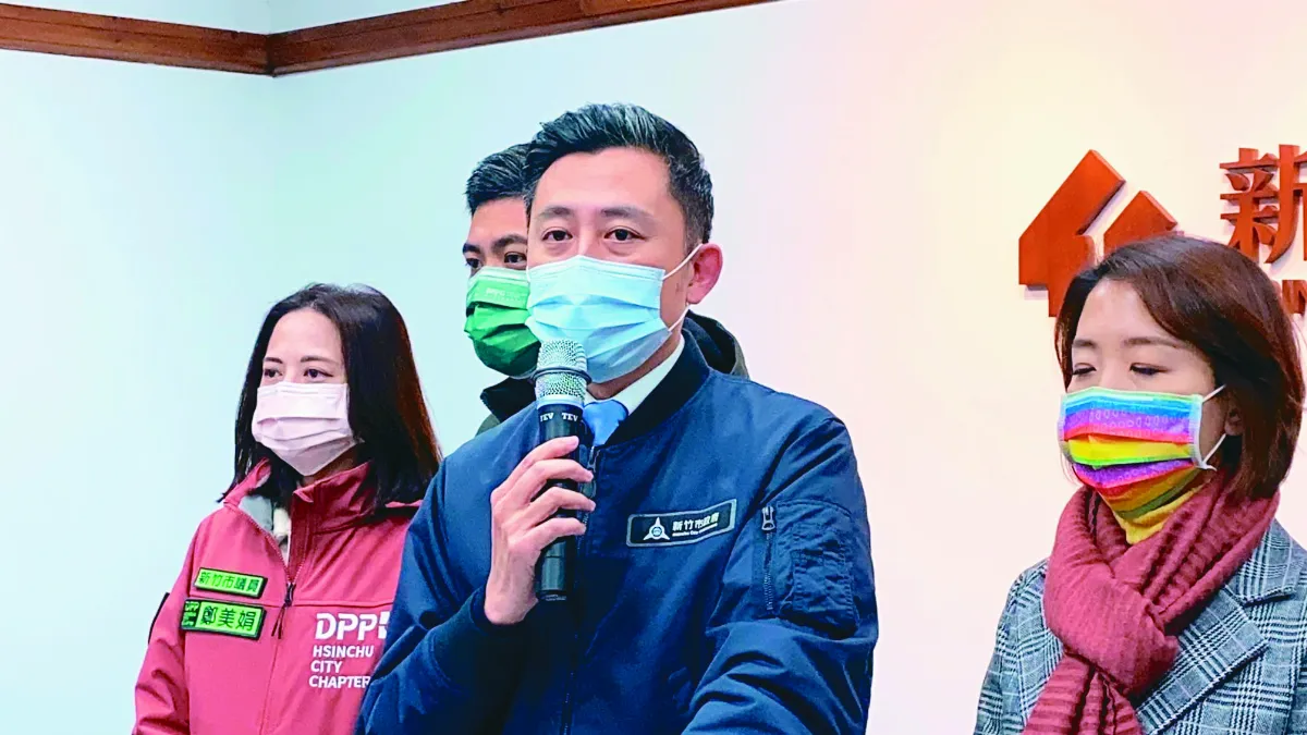 大新竹市長 林智堅棄選