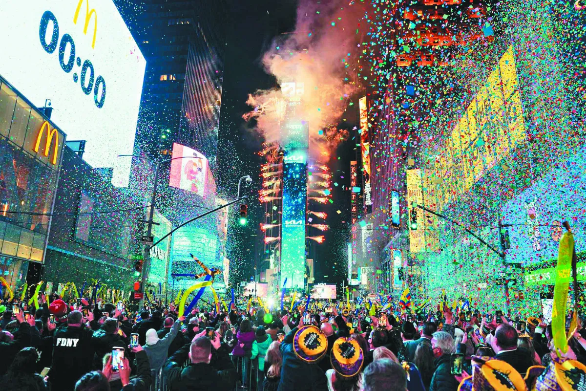 紐約時報廣場跨年