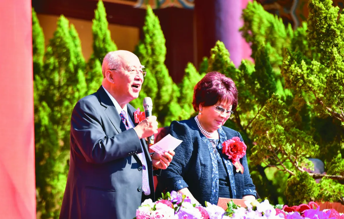 佛化婚禮 千人見證永結同心
