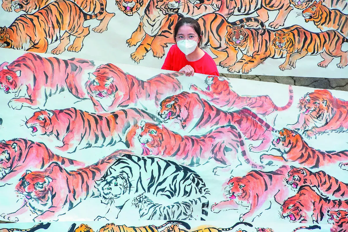 2022隻虎 迎新年