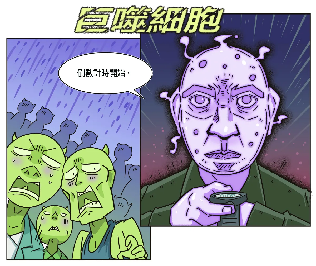 白血球要多久能殺光細菌？