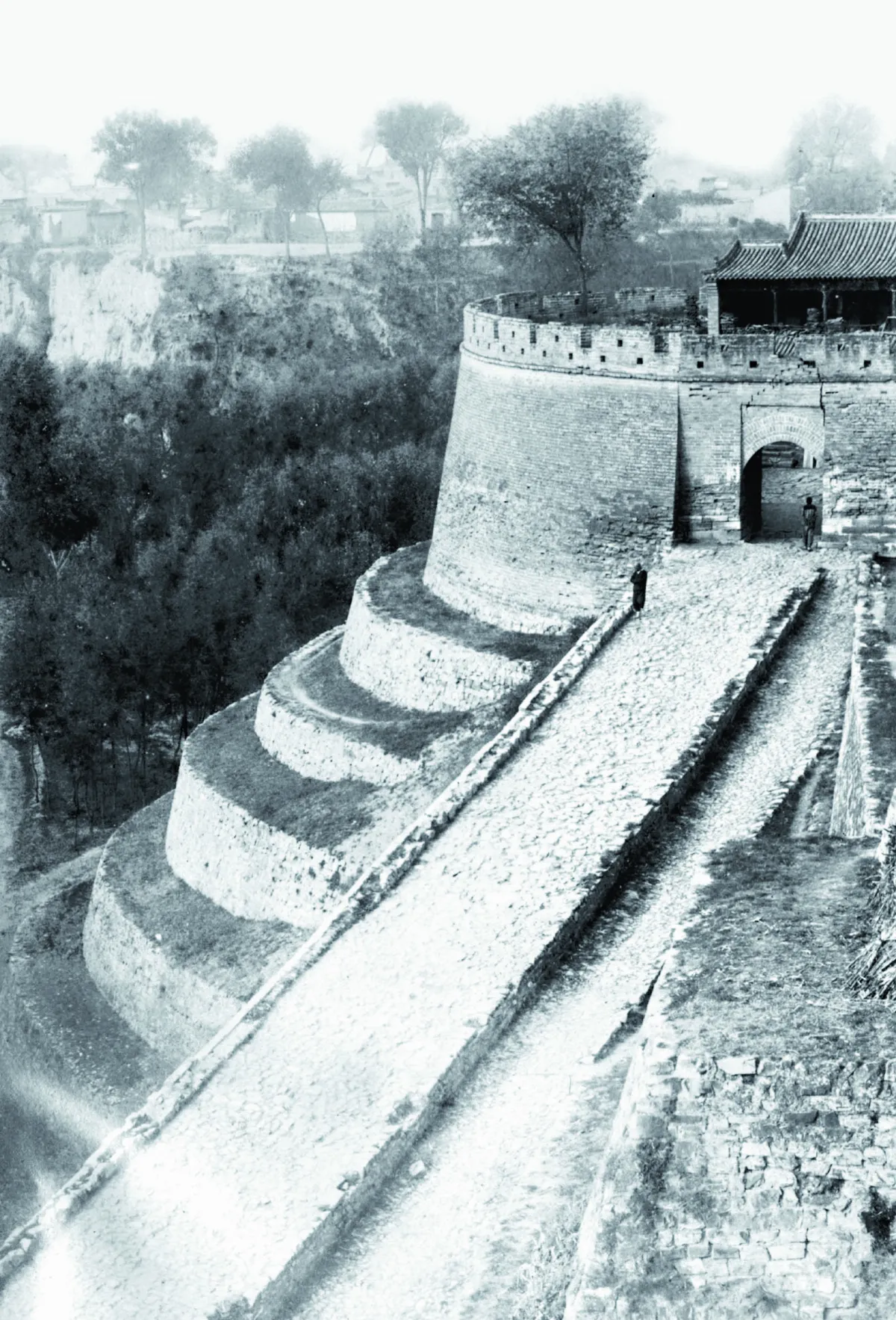【時光走廊】    中國古城珍貴歷史影像：西北、豫東地區 (14-11) 鄉間城堡