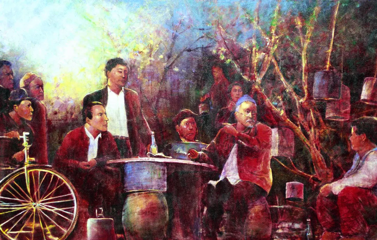 寬鼎畫語 晨間話舊