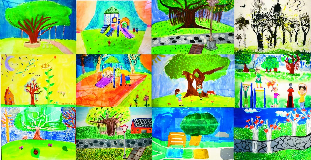 家扶兒辦畫展 覺得自己愈來愈好