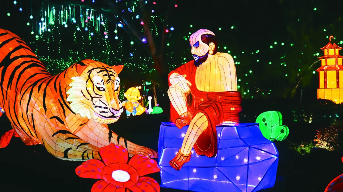 東禪寺獻燈祈福 新春點亮信心