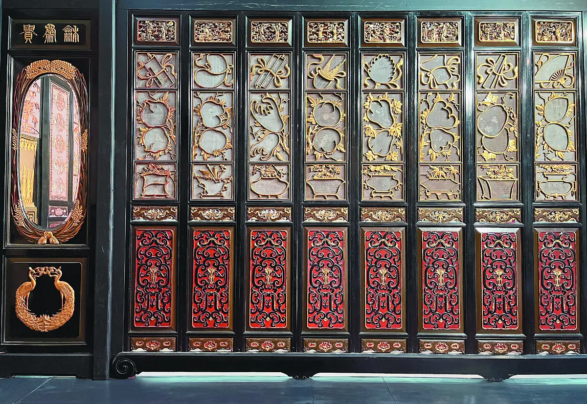 金銀廳格扇 港藝中心華麗再現