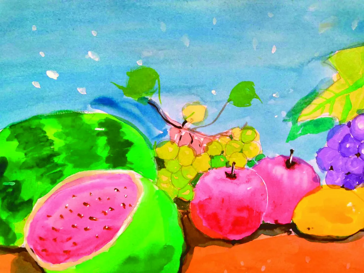 快樂塗鴉簿 水果饗宴