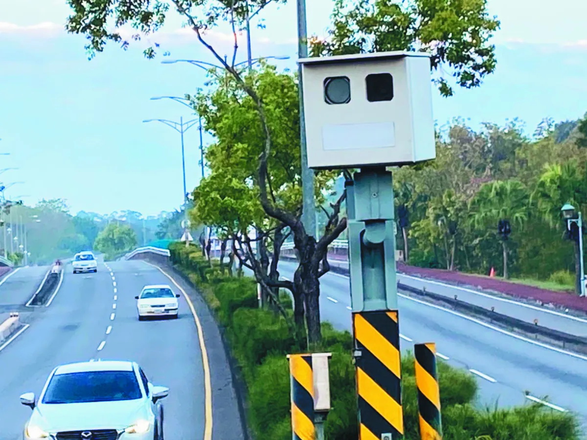 彰化測速桿王 轉北拍
