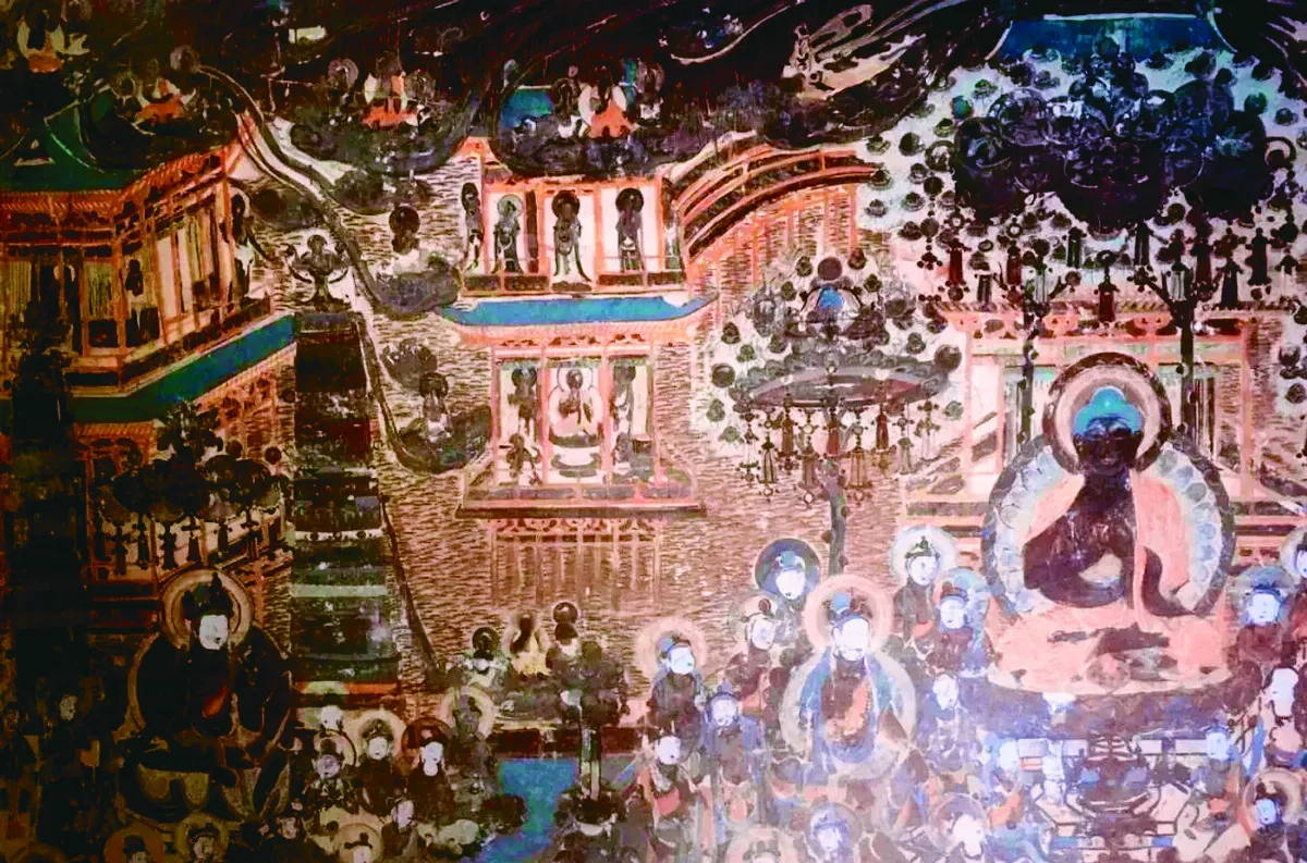 壁上乾坤 敦煌 壁畫中的 古建築（一）