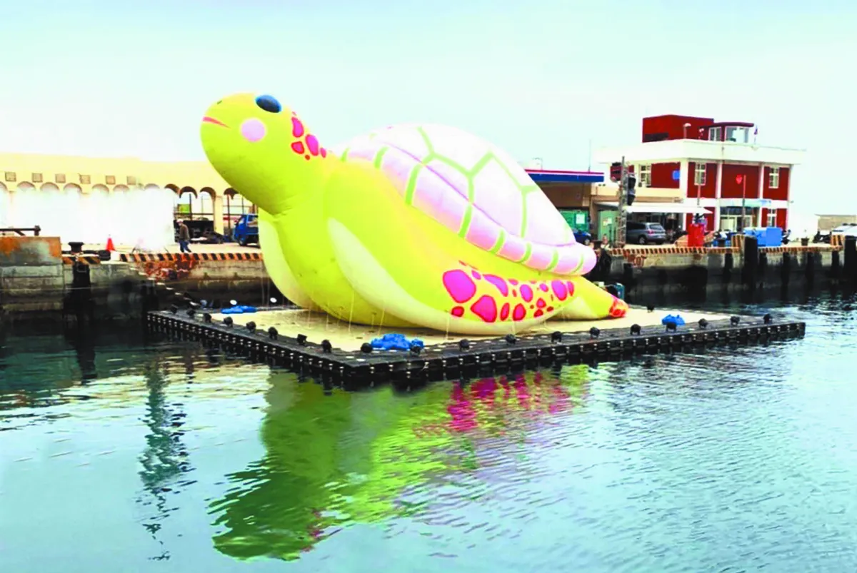 澎湖乞龜 全台最大福龜登場
