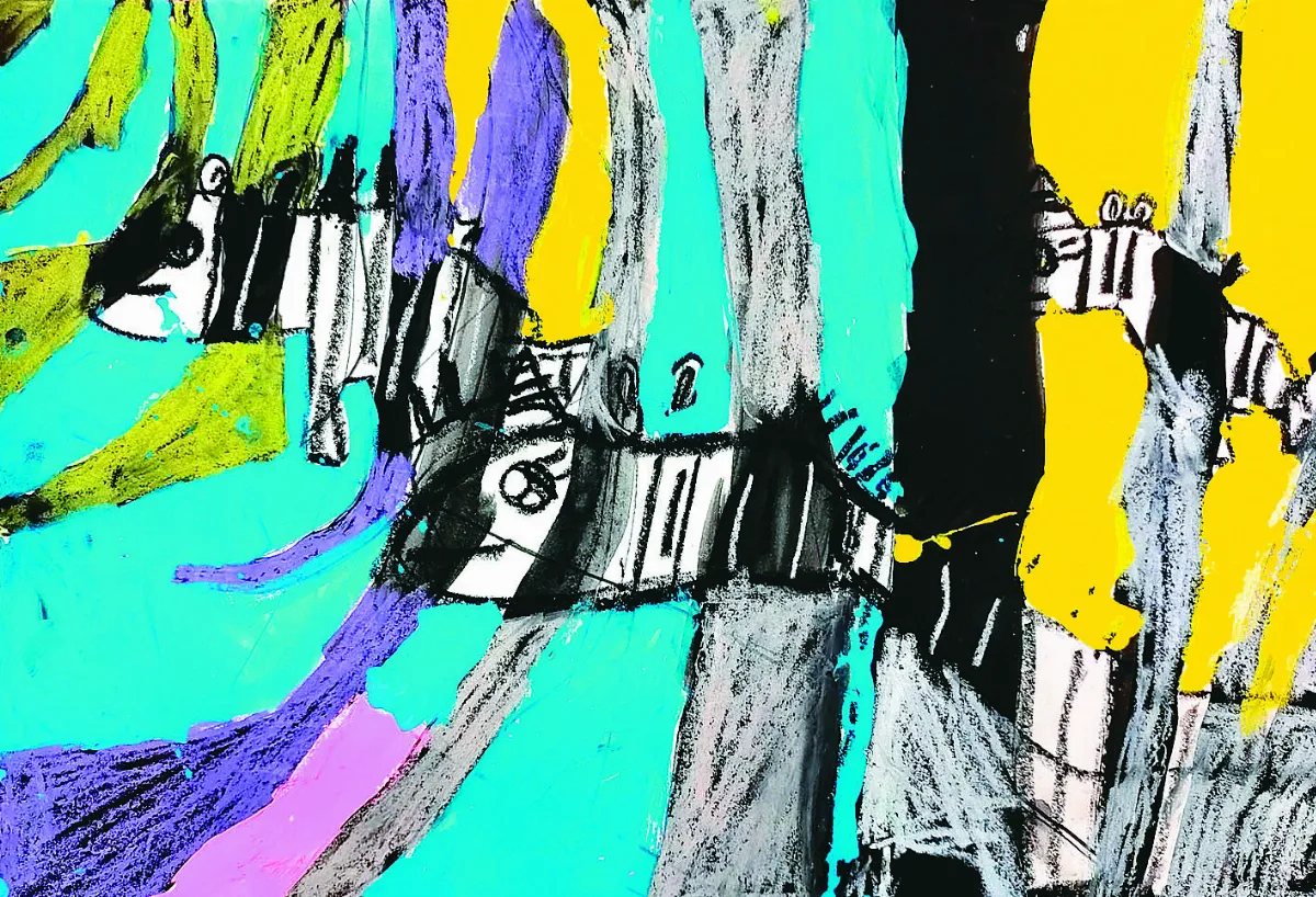 快樂塗鴉簿 迷路的條紋小馬