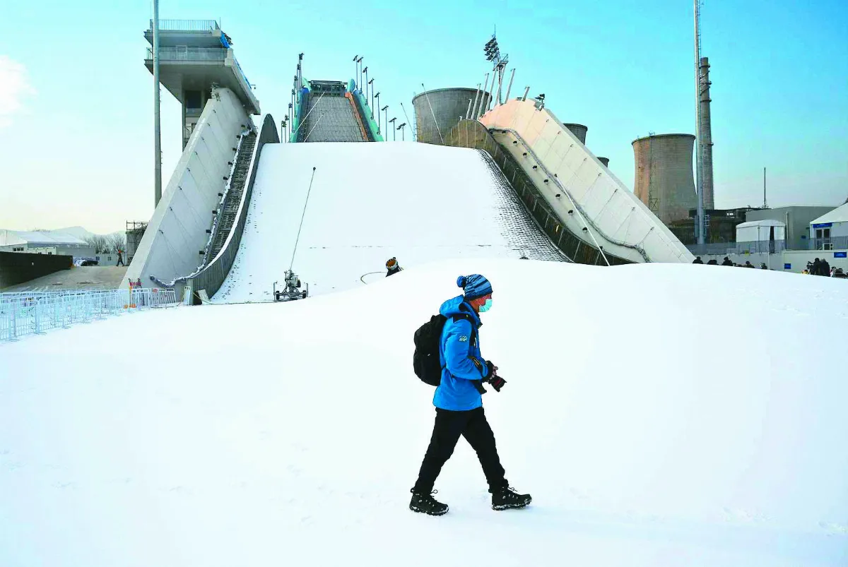 北京冬奧今閉幕 人造雪引話題