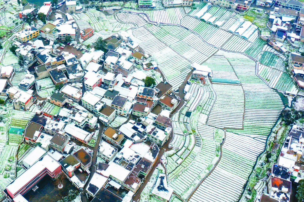 貴州降雪