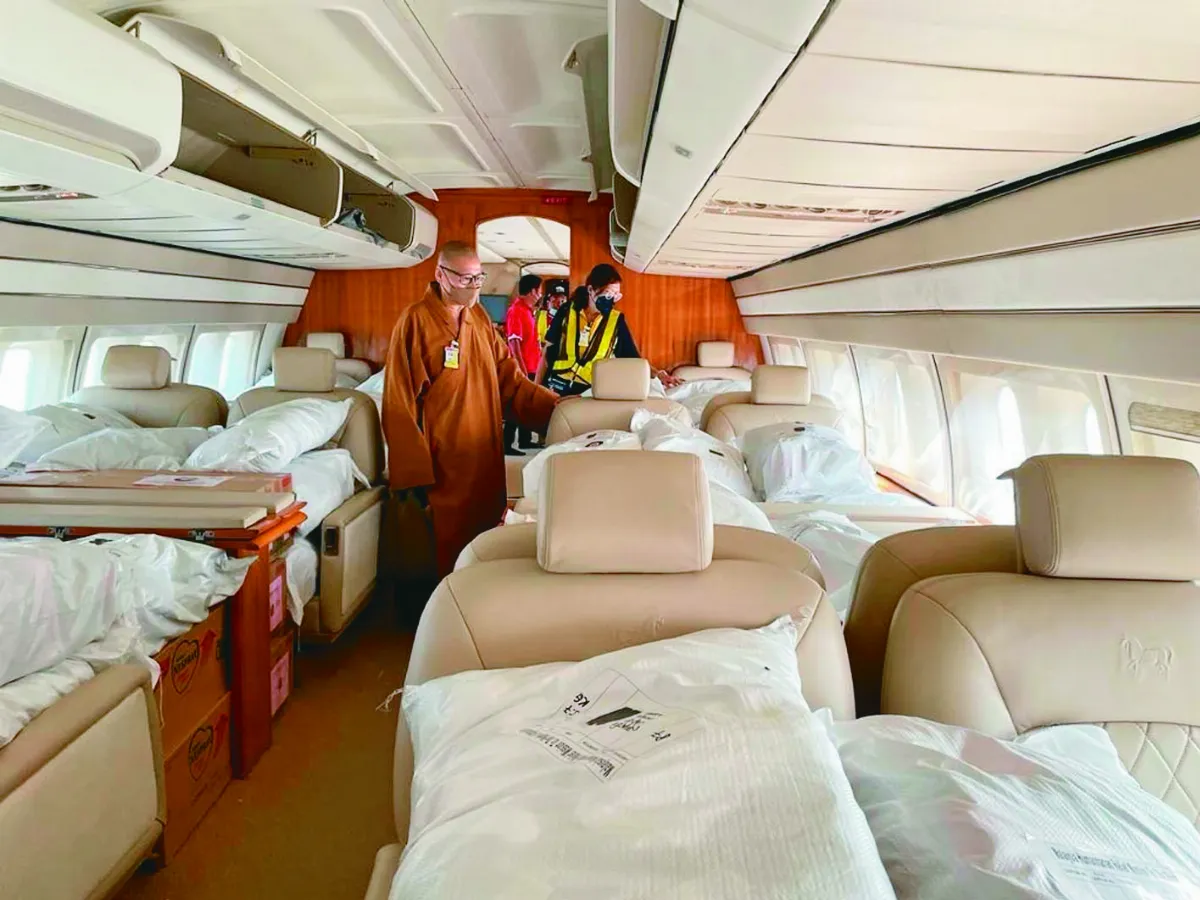 阿富汗平民過寒冬 國際佛光會專機送暖
