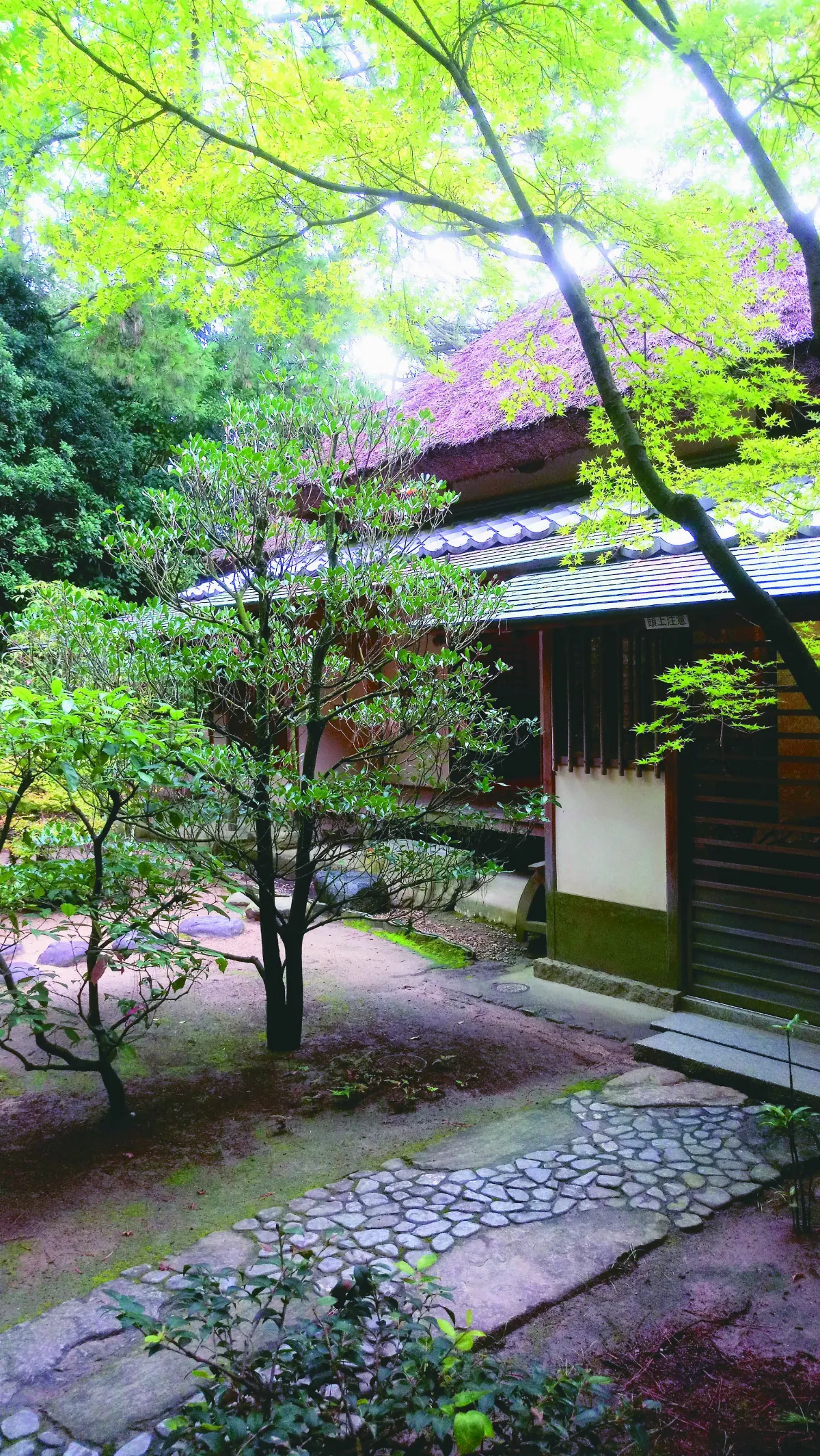 亭的日出與日暮