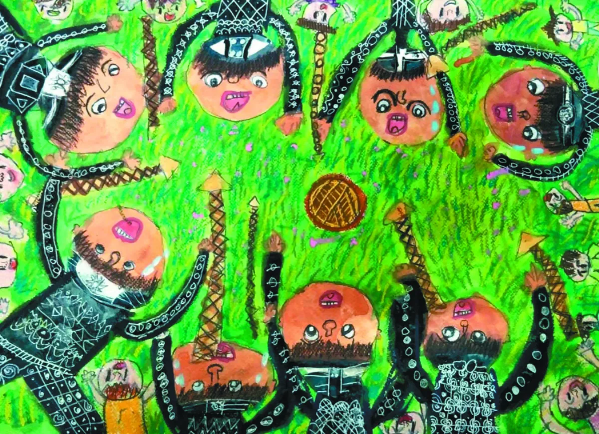 快樂塗鴉簿 刺藤球活動