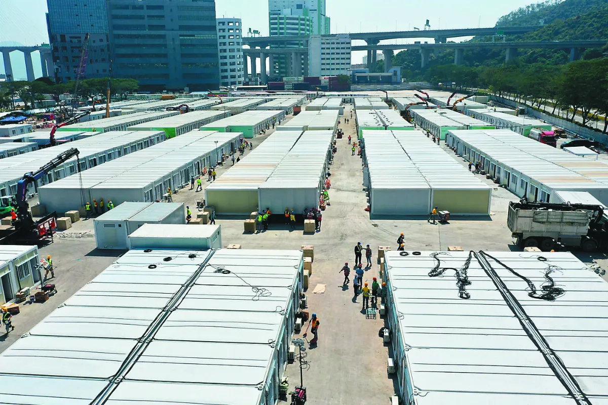 估最多430萬人 香港疫情燒  月中恐逾半人口染疫