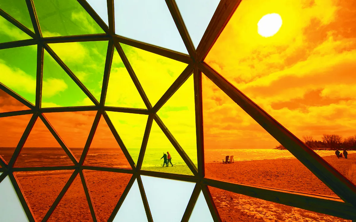 無懼海浪的蜂巢