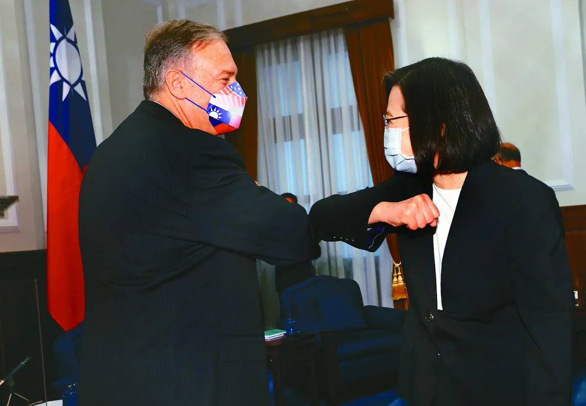 總統晤龐培歐 共護自由