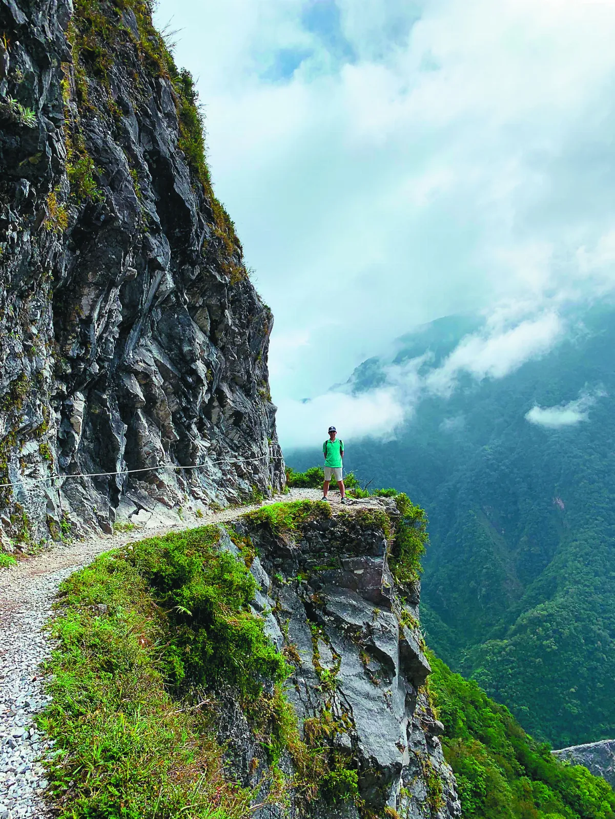 海闊天空 壯觀險峻 錐麓古道