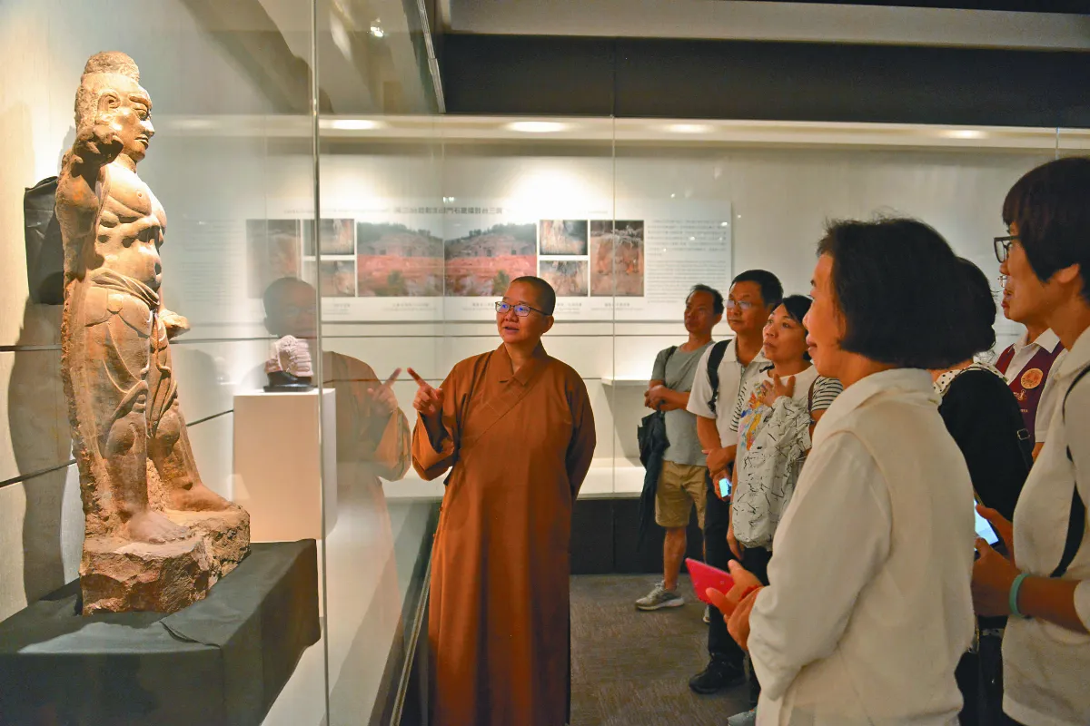 向星雲大師學管理 十年展覽梳理千年佛教史