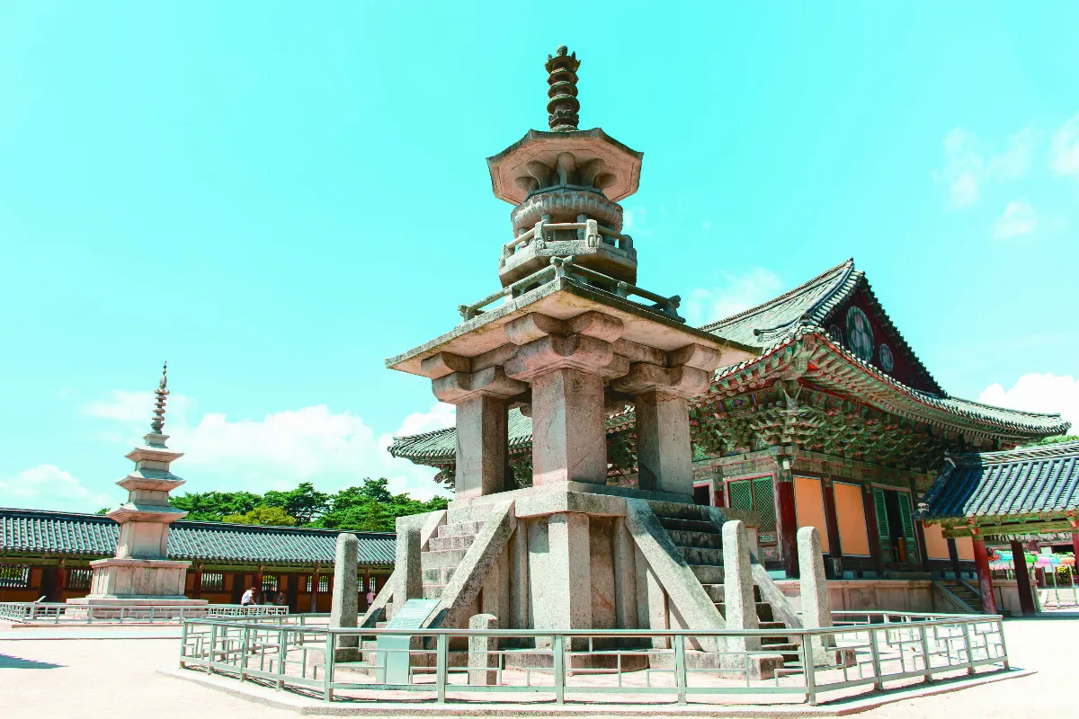 南韓10元硬幣 鑄佛國寺多寶塔