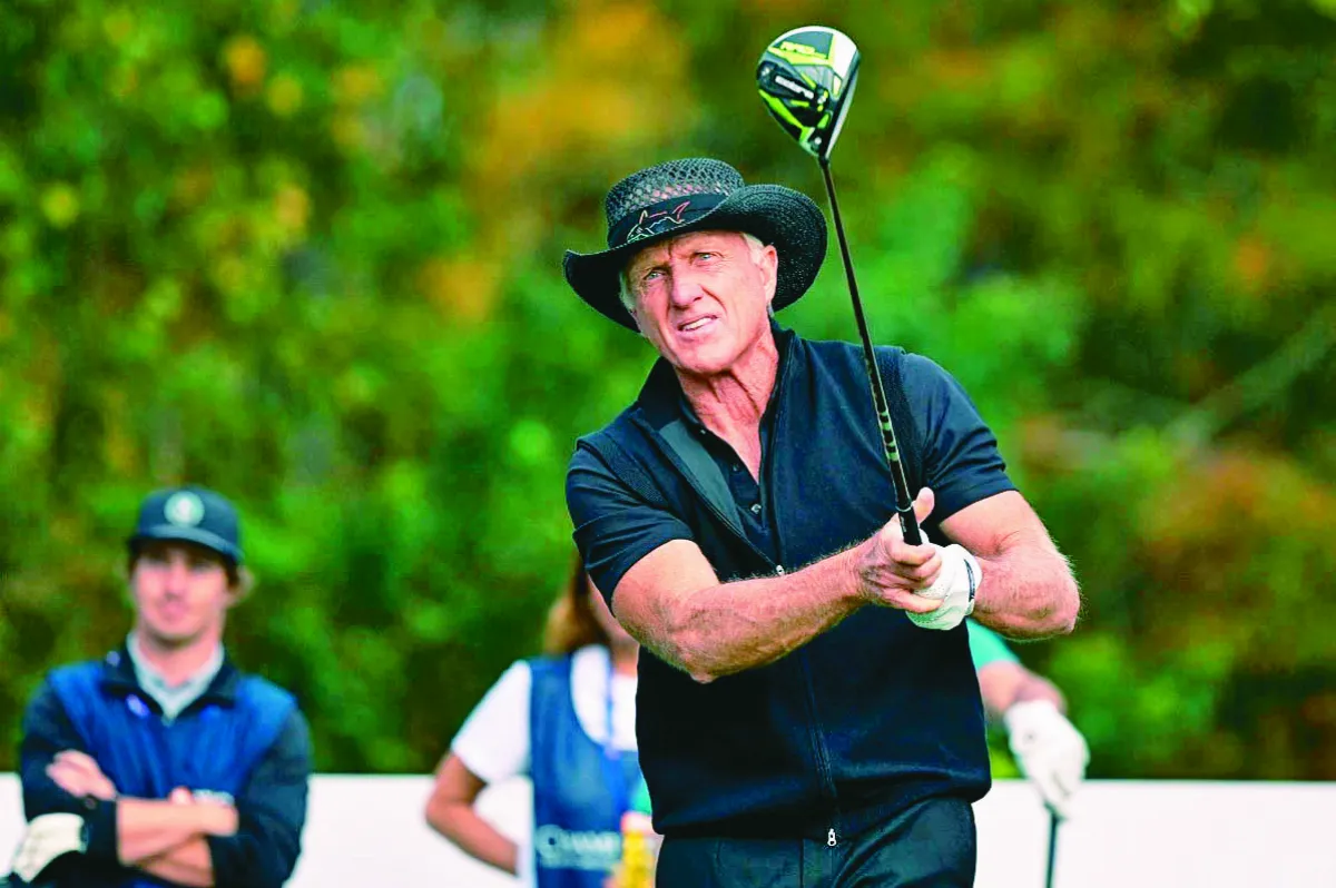 大白鯊出手 顛覆高爾夫