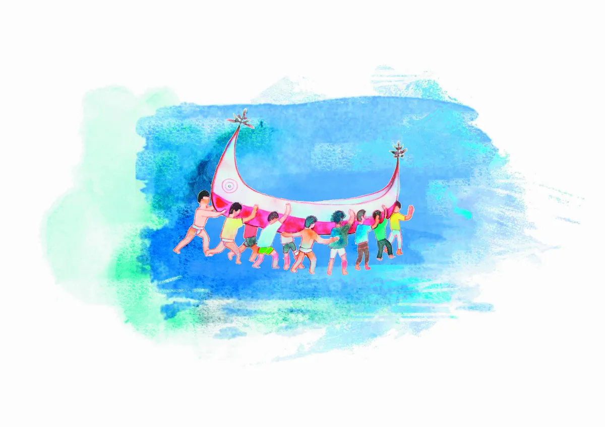 原民說故事 大船希那得格蘭的下水典禮（下）