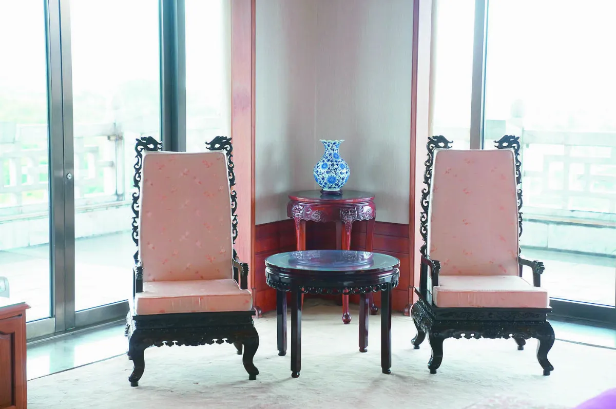 圓山飯店 首度開放總統行館