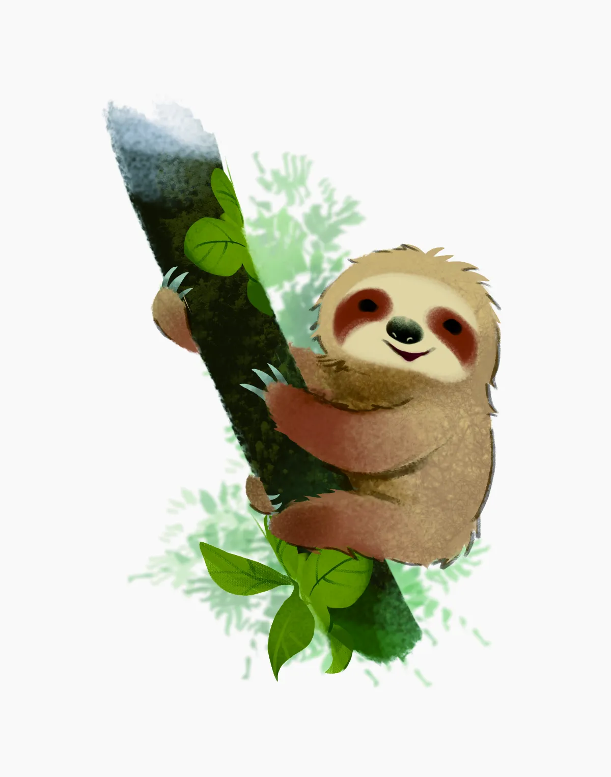 趣味動物園 春眠不覺曉 樹懶愛睡覺