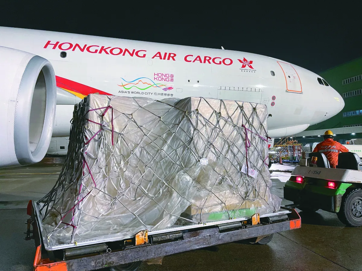 佛光山360箱甘露水 馳援香港防疫