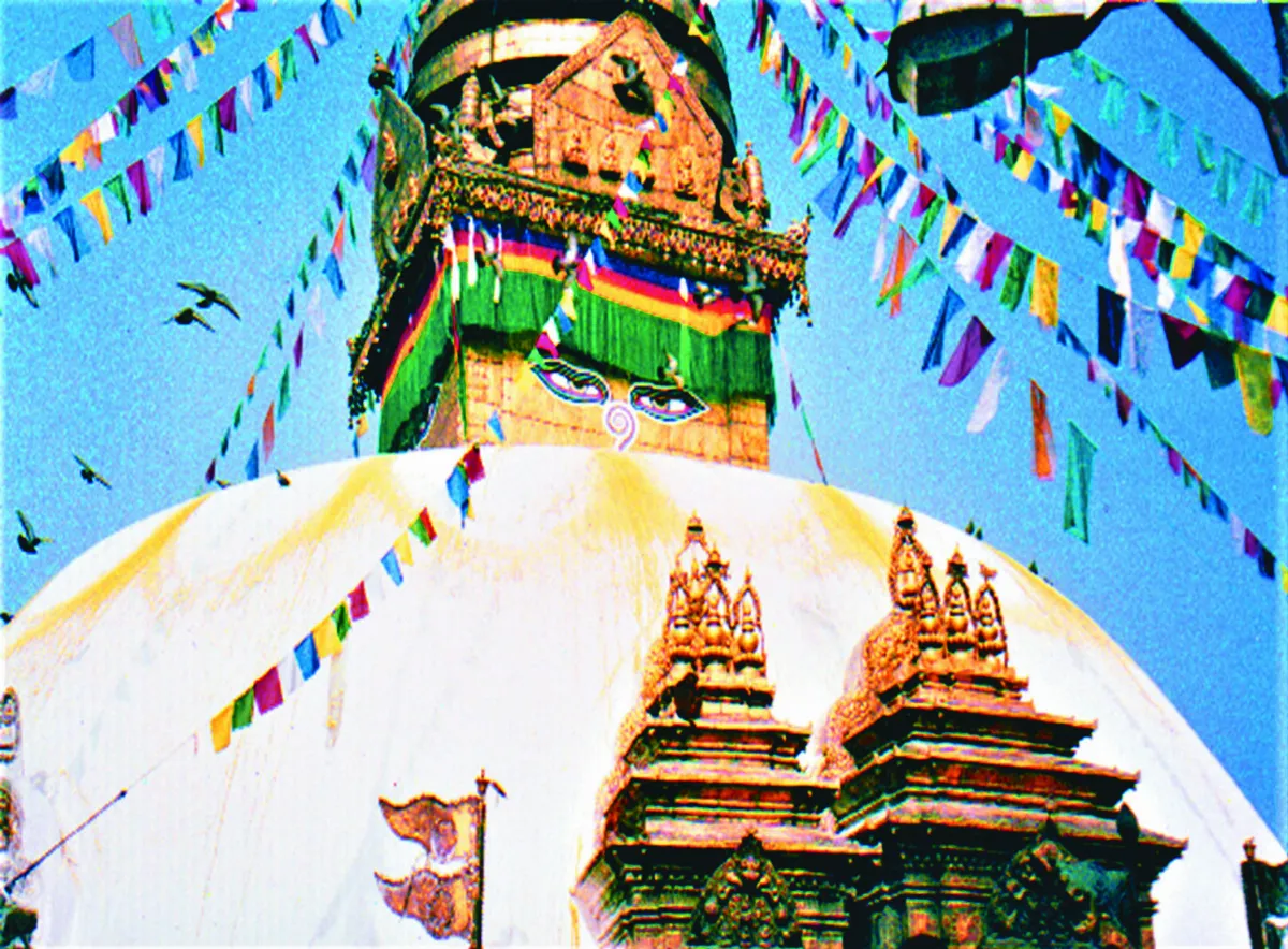 海闊天空 尼泊爾山顛 放逐心靈