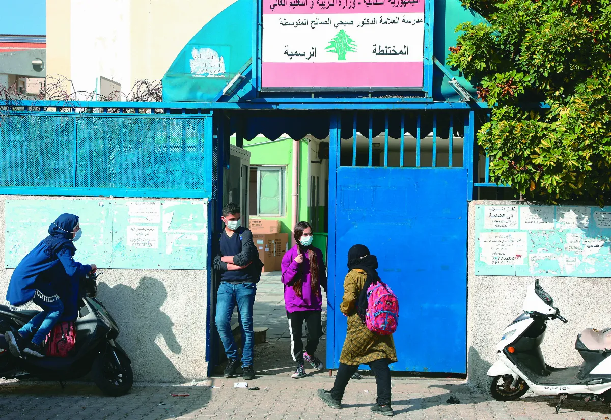 貧窮率80% 3成年輕人輟學 陷惡性循環 金融危機 害黎巴嫩學校停擺