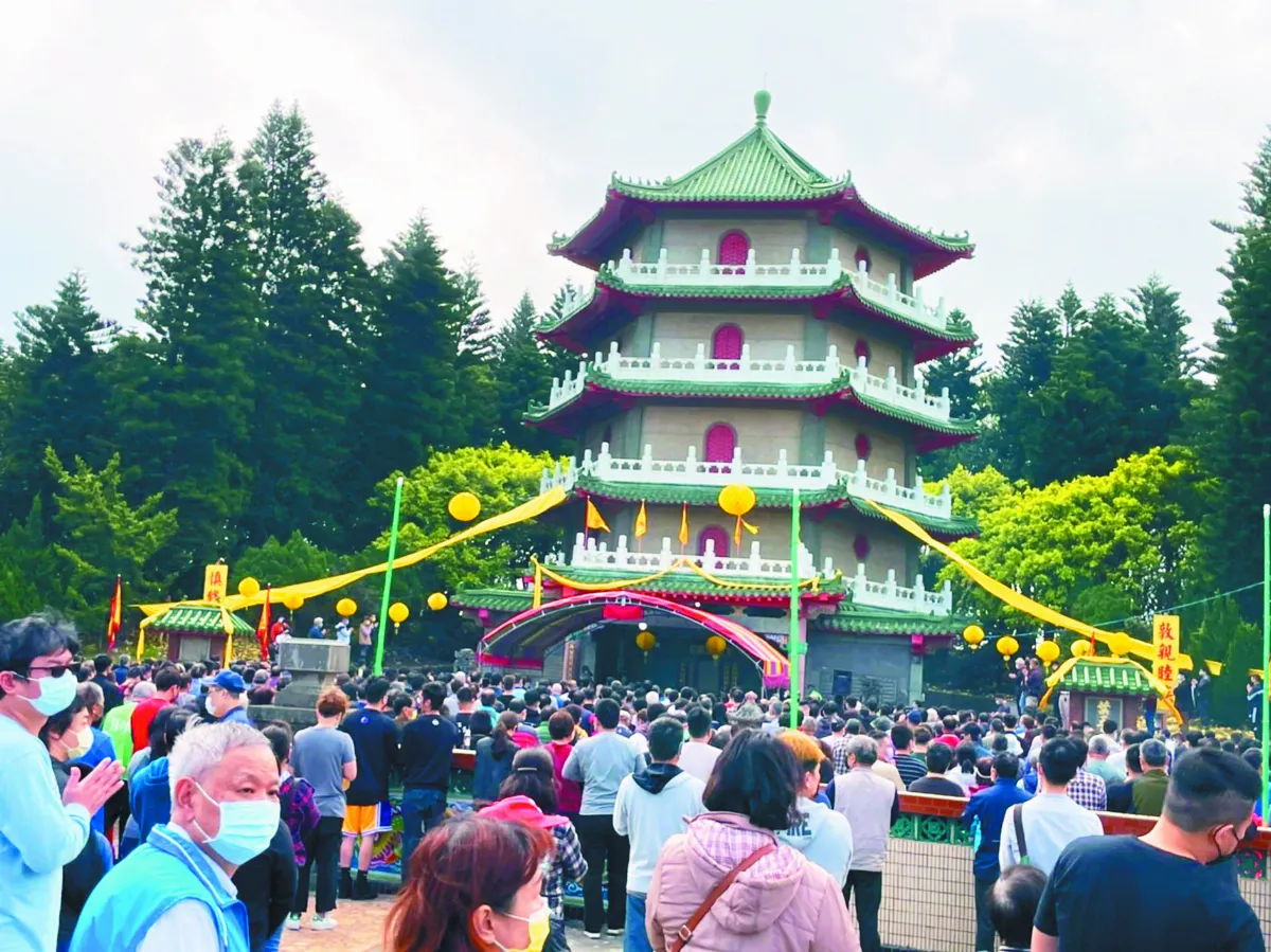 清明祭祖 新屋葉家千人返鄉