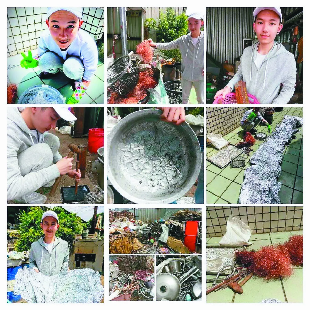 魏廷亘 彩筆繪圖找生命出口