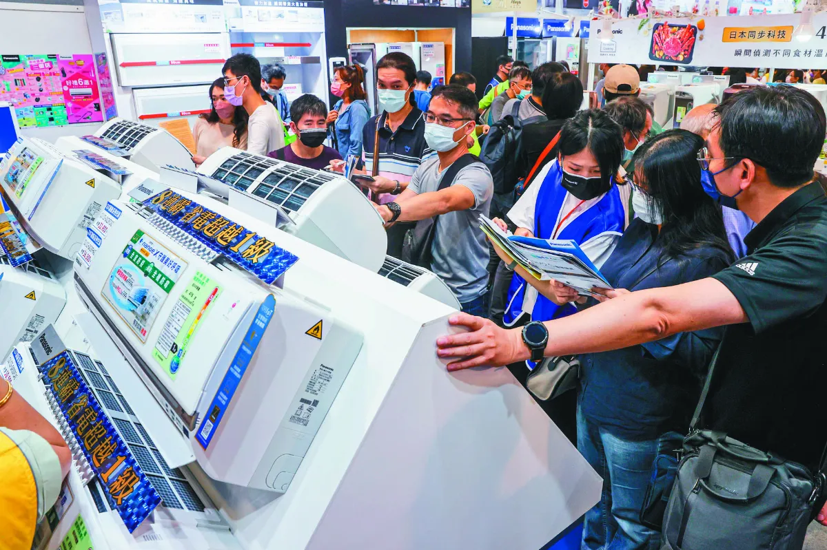台北電器大展 空調買氣旺