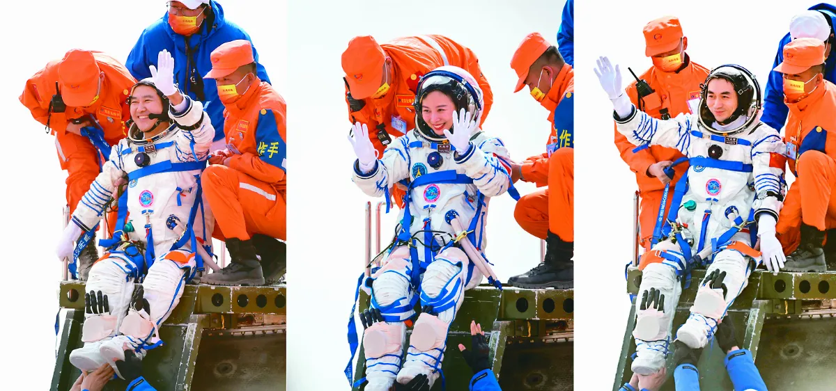 駐太空183天 陸神舟13返地球