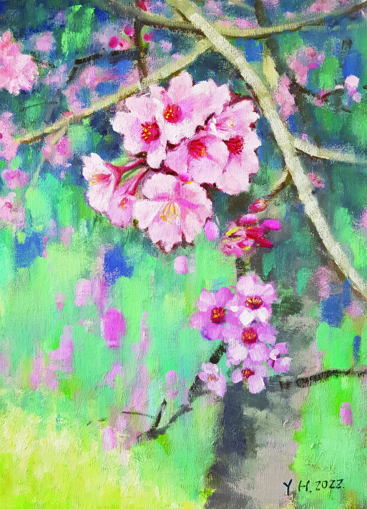 詩 櫻花夢