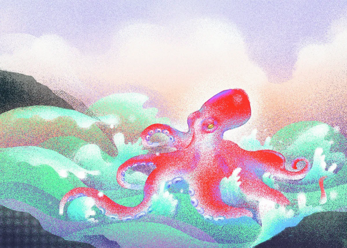 原民說故事 恐怖的大章魚（上）