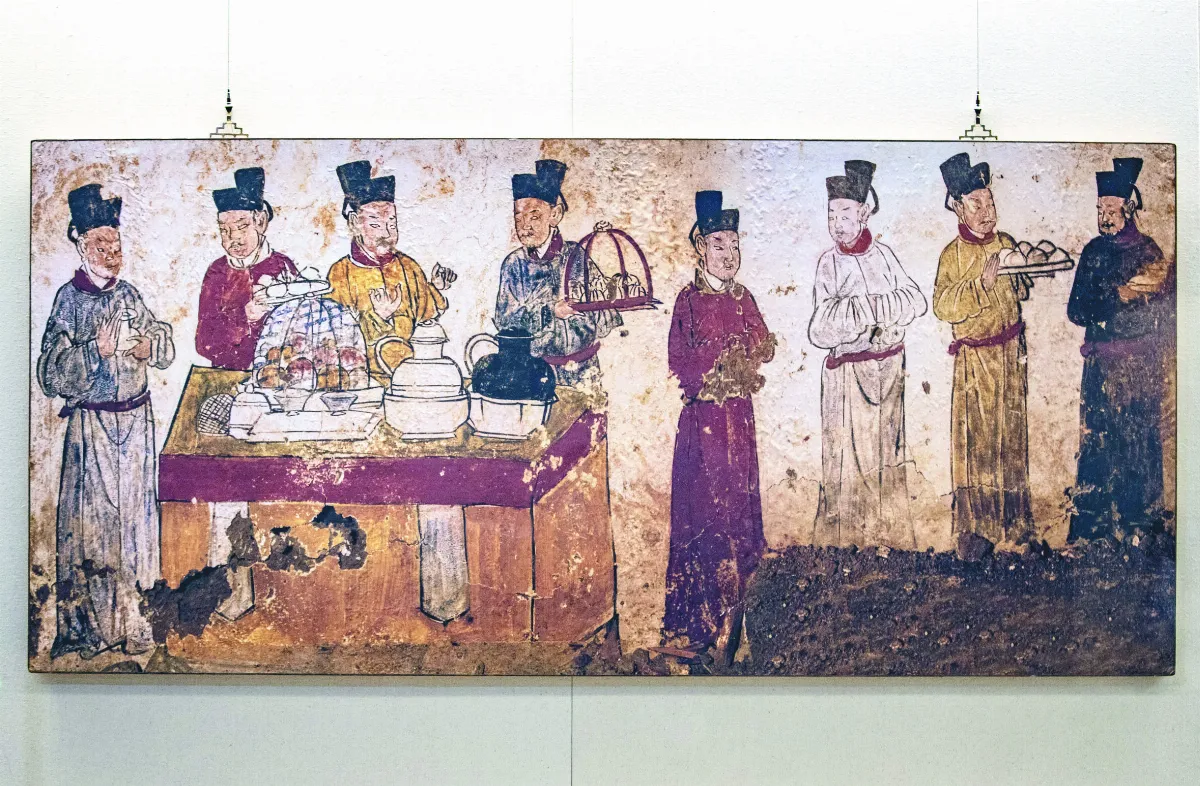 千餘年前 侍宴風貌