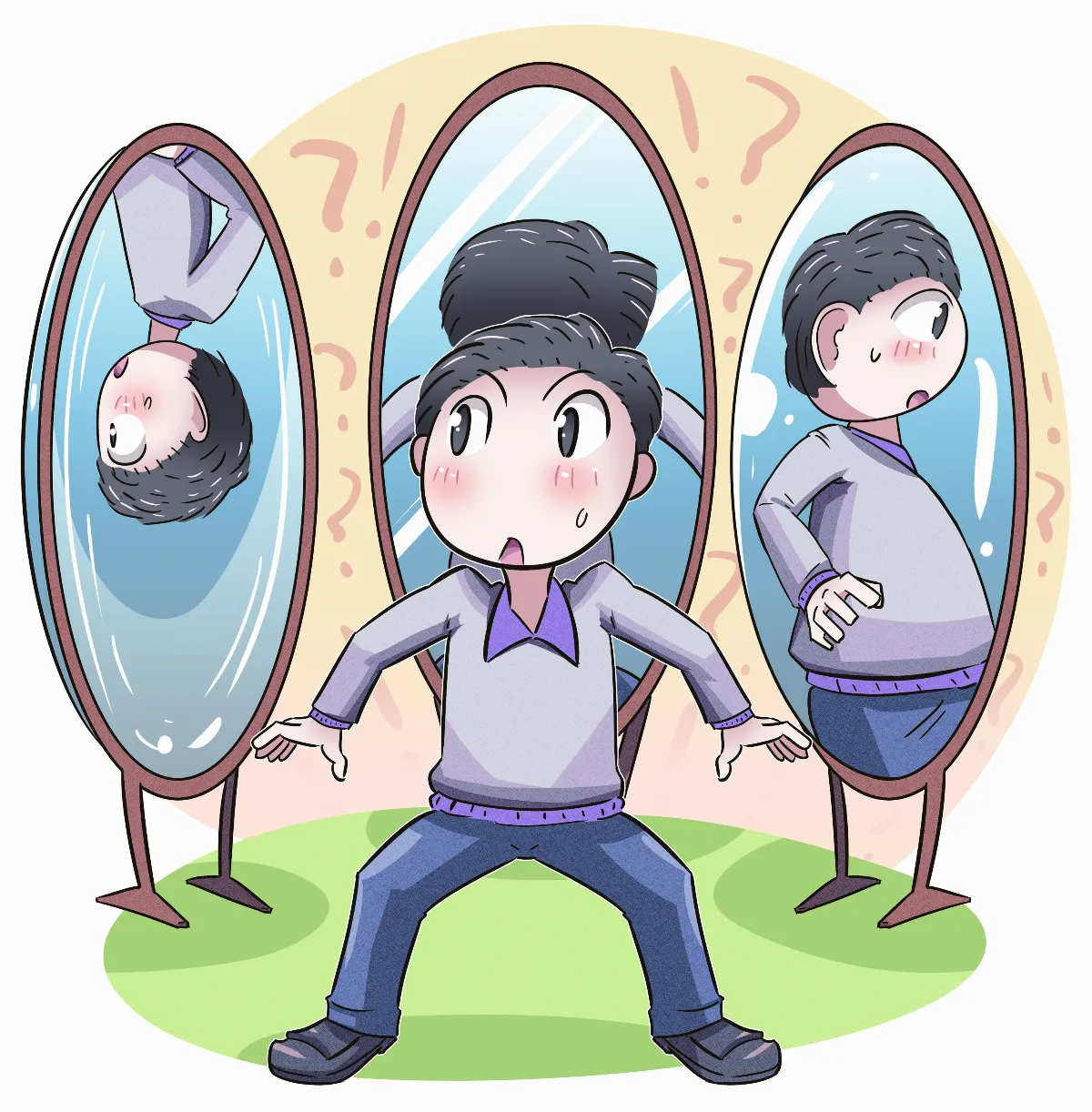 凸面鏡與凹面鏡