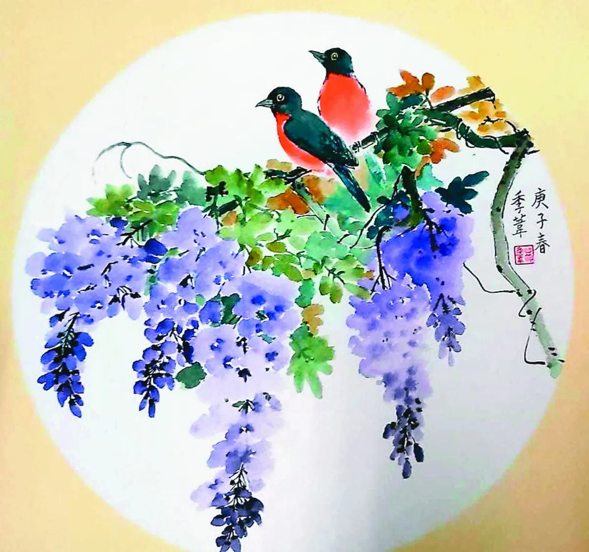 一花一世界 林季葦 水墨記錄喜悅