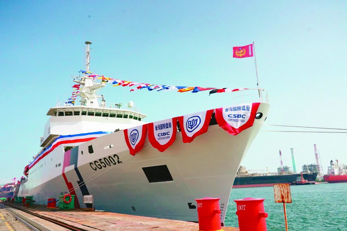 海巡新竹艦 可當野戰醫院