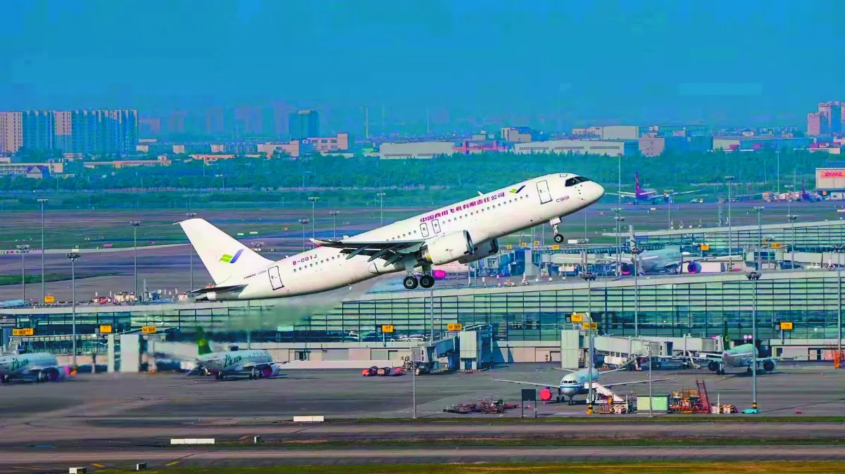 陸產客機C919 試飛成功將交機