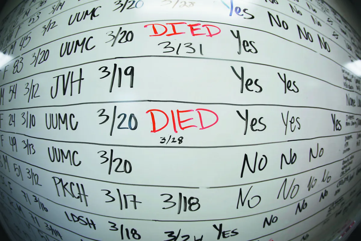 美新冠染疫病歿 破百萬大關