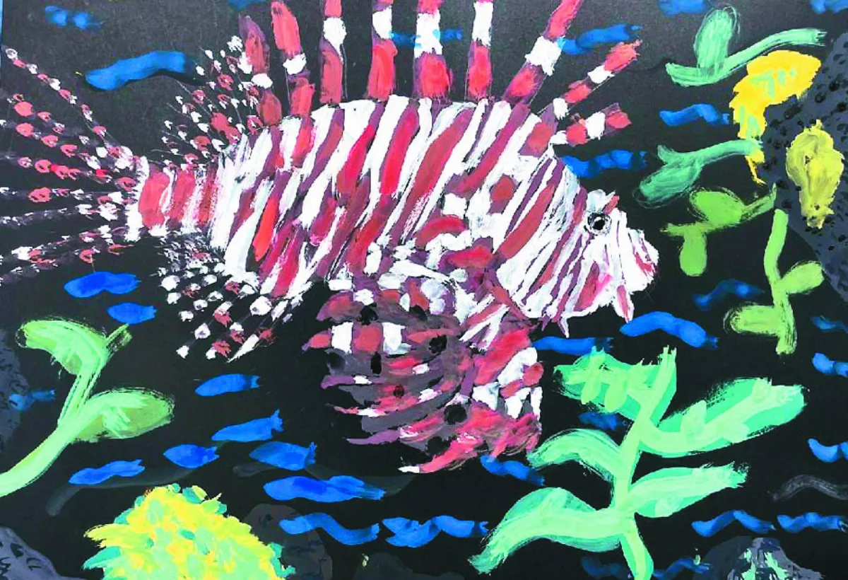 【快樂塗鴉簿】獅子魚