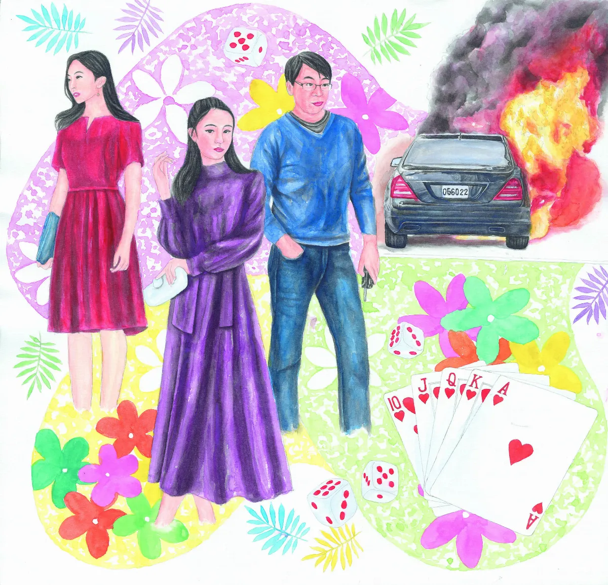 詐賭女郎的離奇遭遇