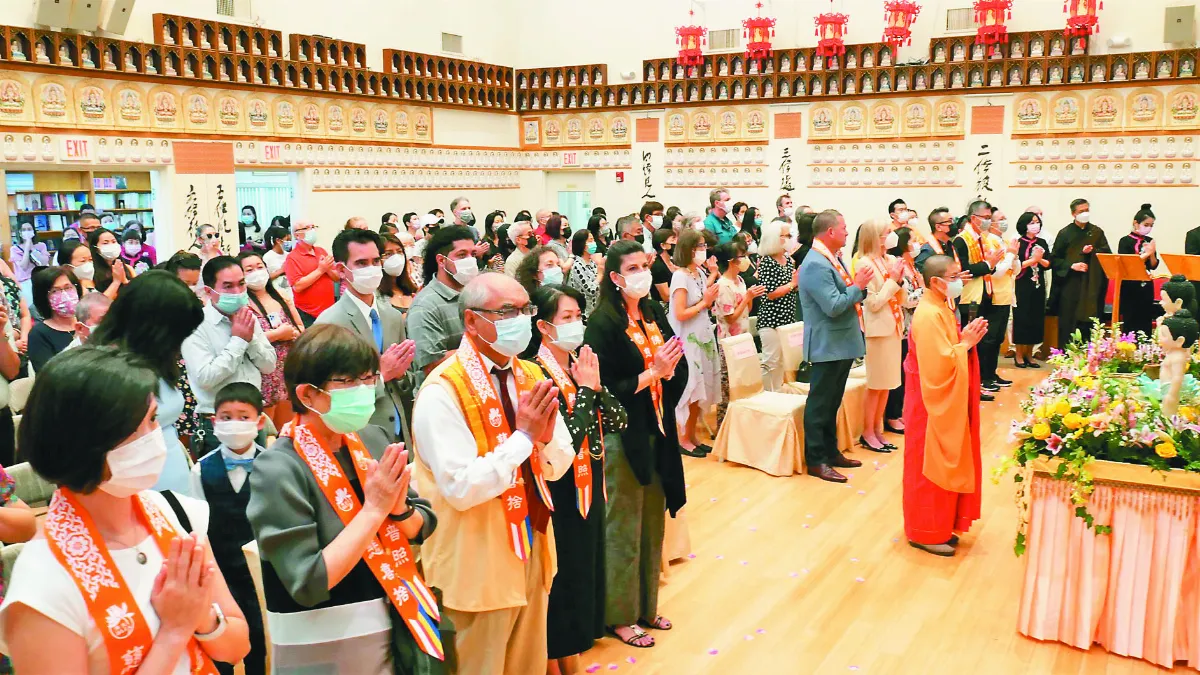 法國佛教會衛塞祈福 佛光山與會